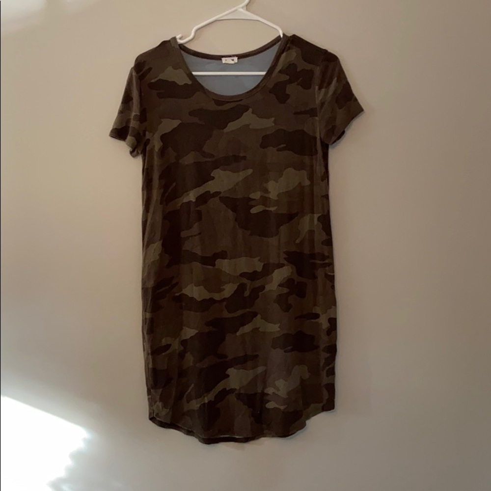 Camo Garage T-shirt Dress